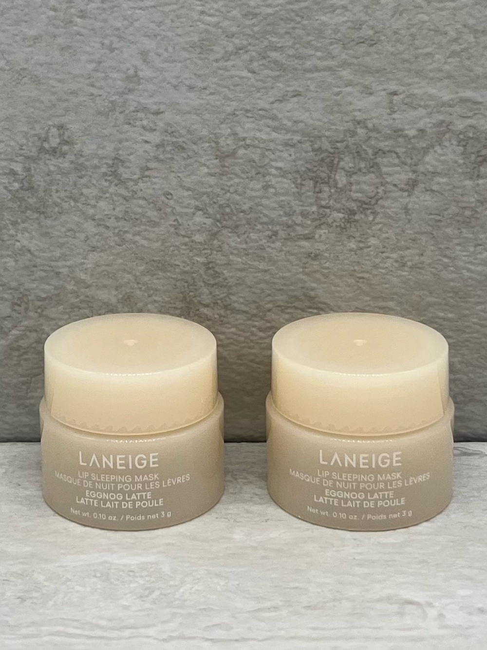 💥 $10 Two Laneige Lip Sleeping Masks in Eggnog Latte